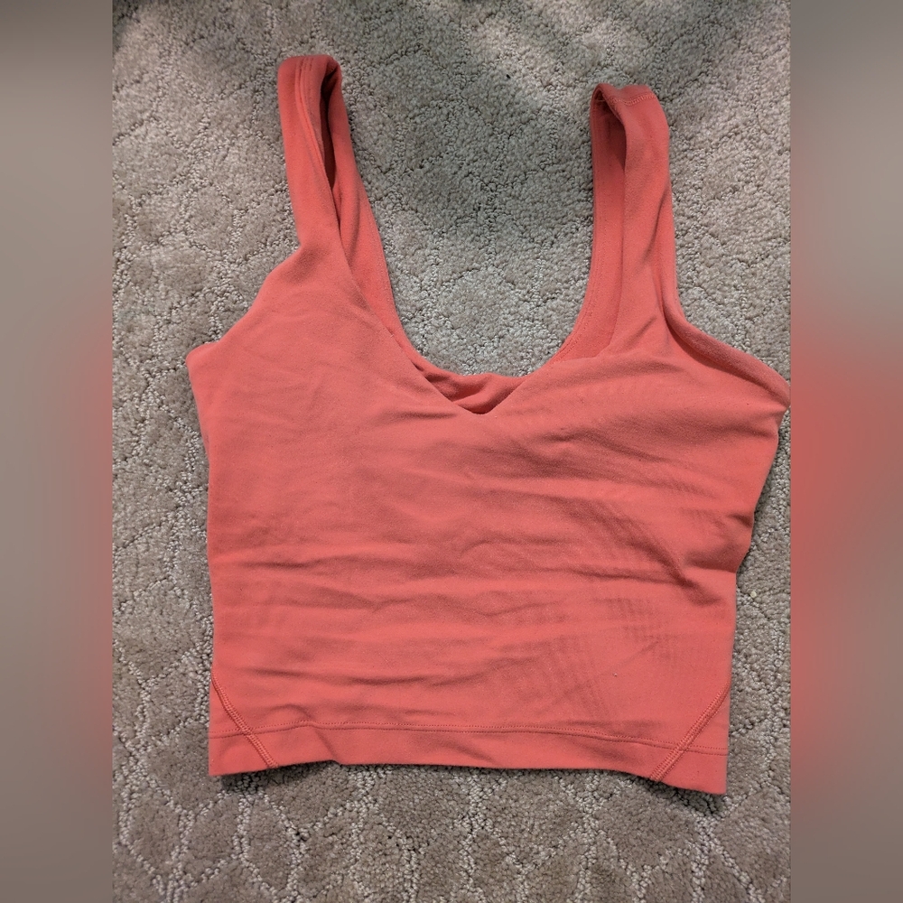 lululemon athletica Pink Tank Top